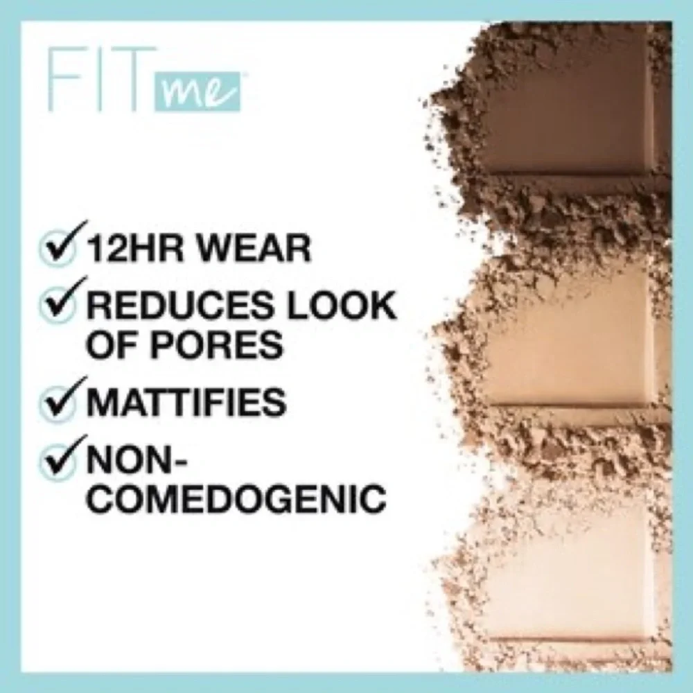 Maybelline Fit Me Matte + Poreless Pressed Powder 330 Toffee Caramel